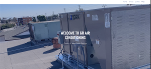 GR Air Conditioning website