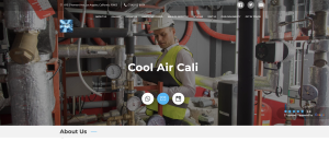 Cool Air Cali website